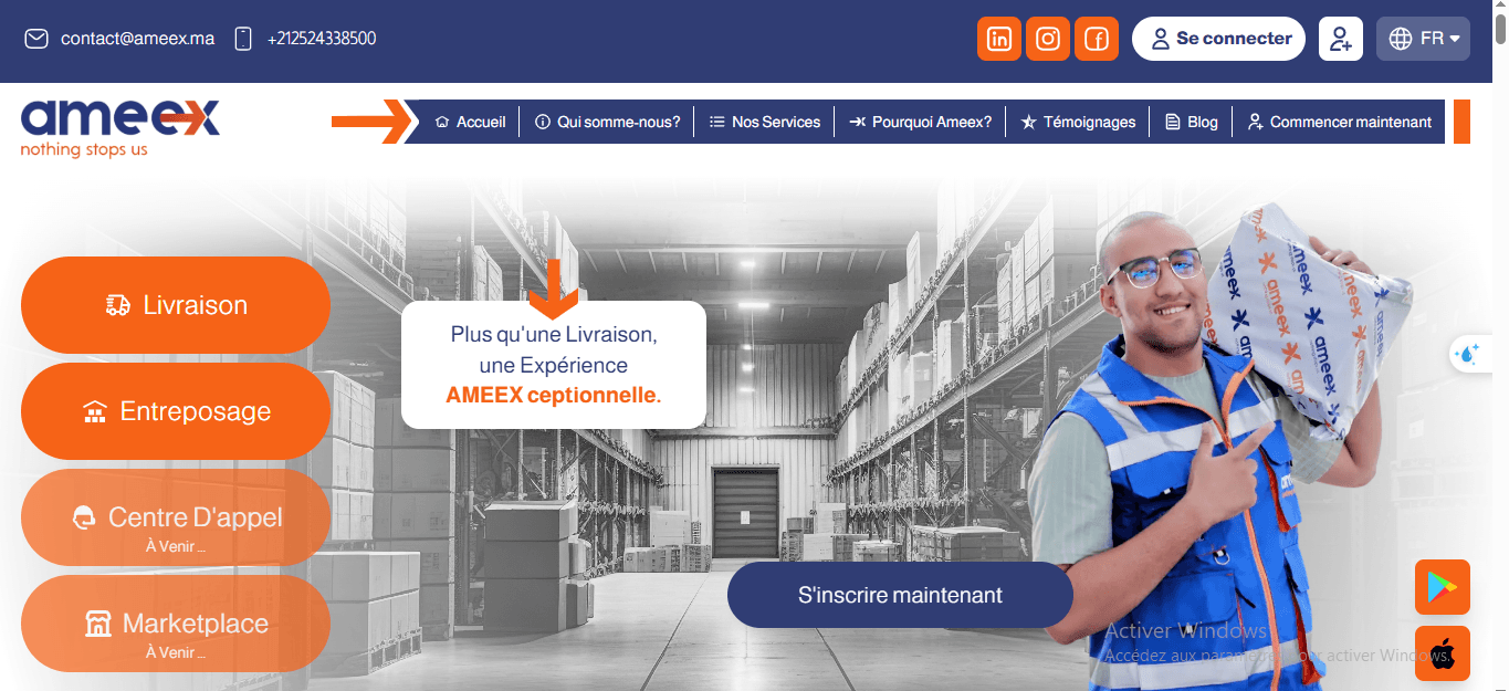 Ameex Delivery Platform